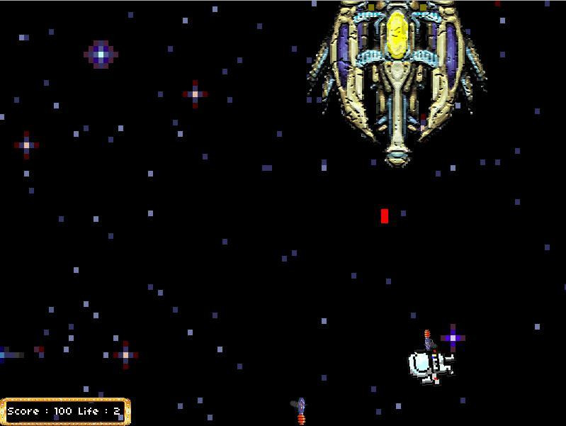 Space shooter (Miformat) (itch) - кадр 1