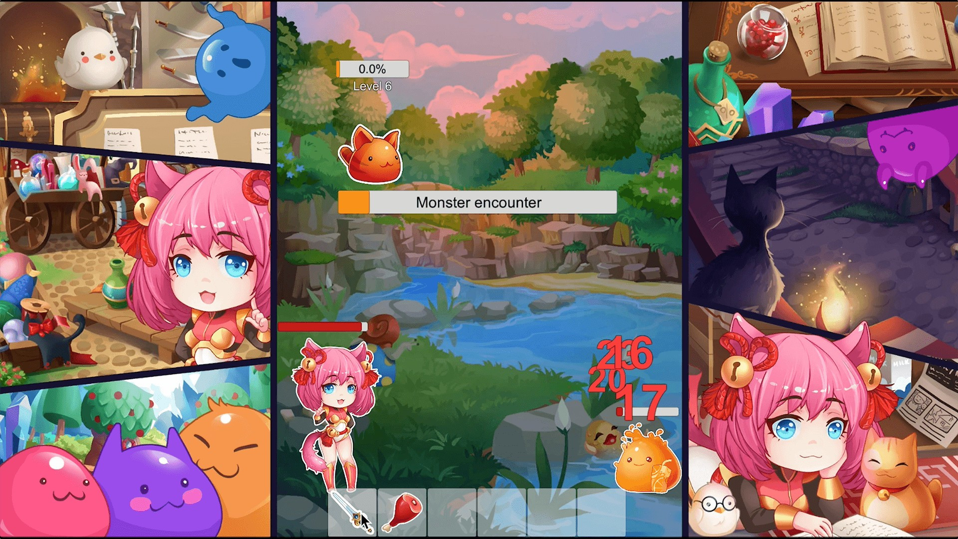 Slime Age: Parody MMORPG Clicker - кадр 2