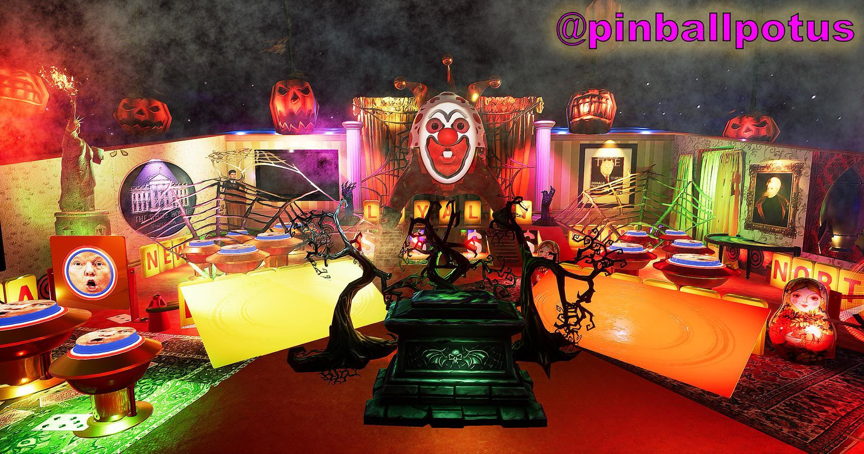 Trumpty Dumpty POTUS Pinball Special Halloween Edition (itch) - кадр 2