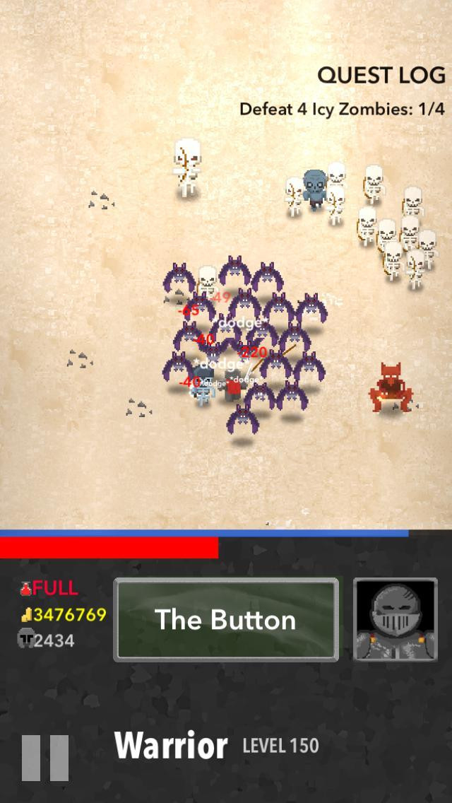 Hit The Button RPG (itch) - кадр 1