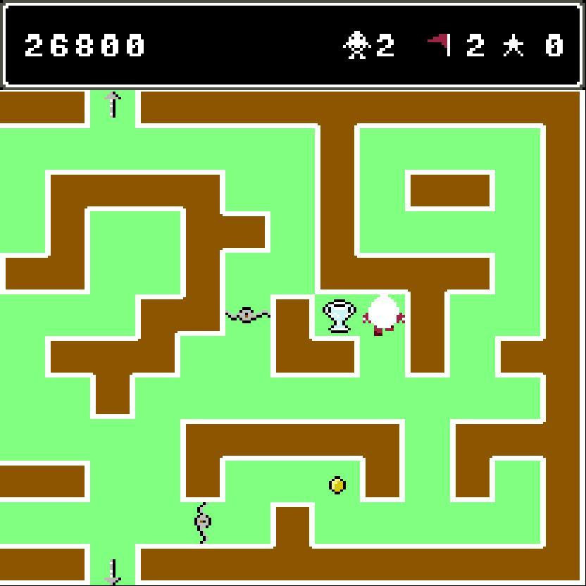 Kwik Snax - C64 remake. (itch) - кадр 2