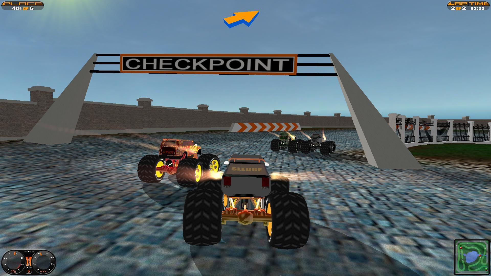 Monster Minis Extreme Off-Road - кадр 9