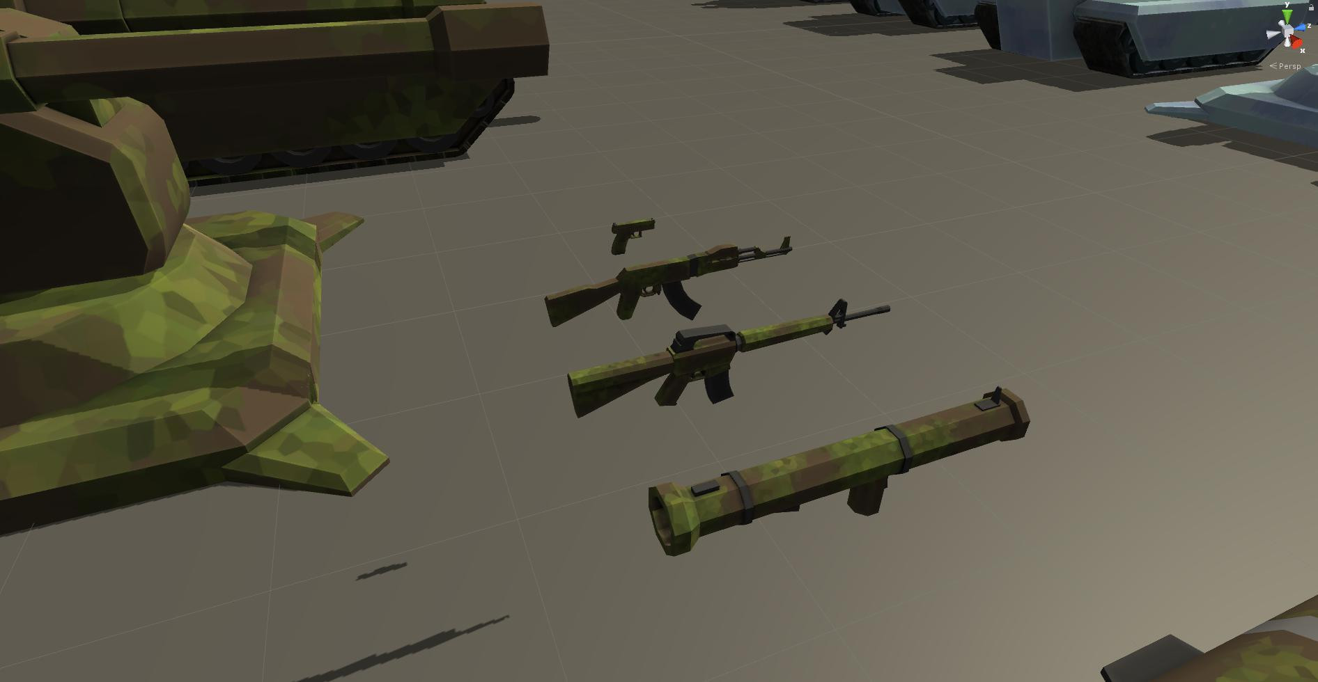 Tanks and Weapons - Unity Package (itch) - кадр 3