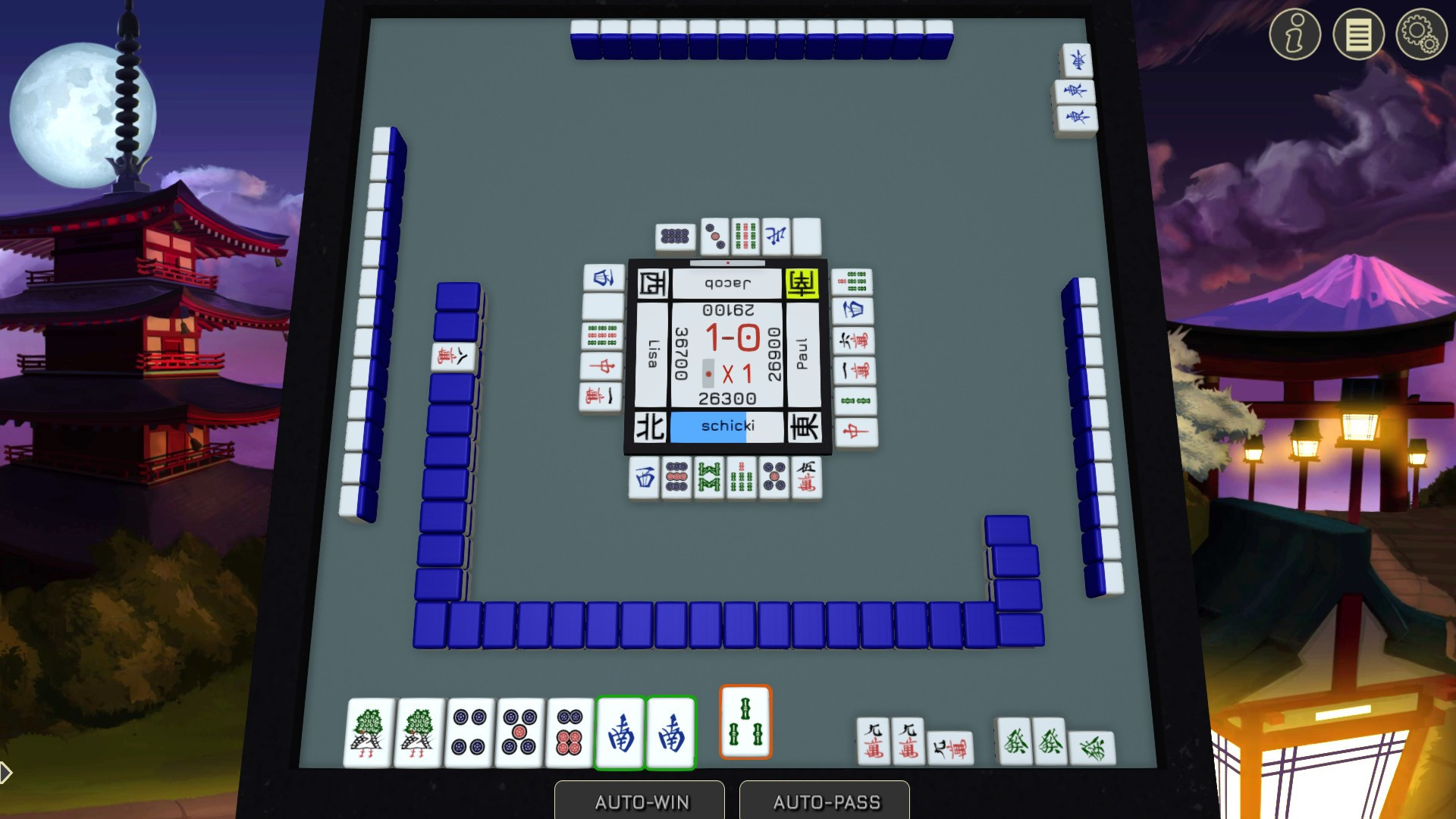 Mahjong Riichi Multiplayer - кадр 2