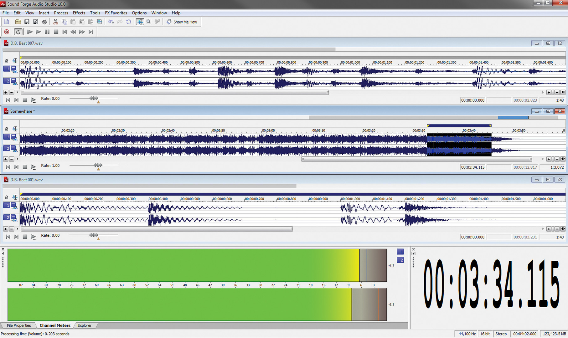 Sound Forge Audio Studio 10 - Steam Powered - кадр 3