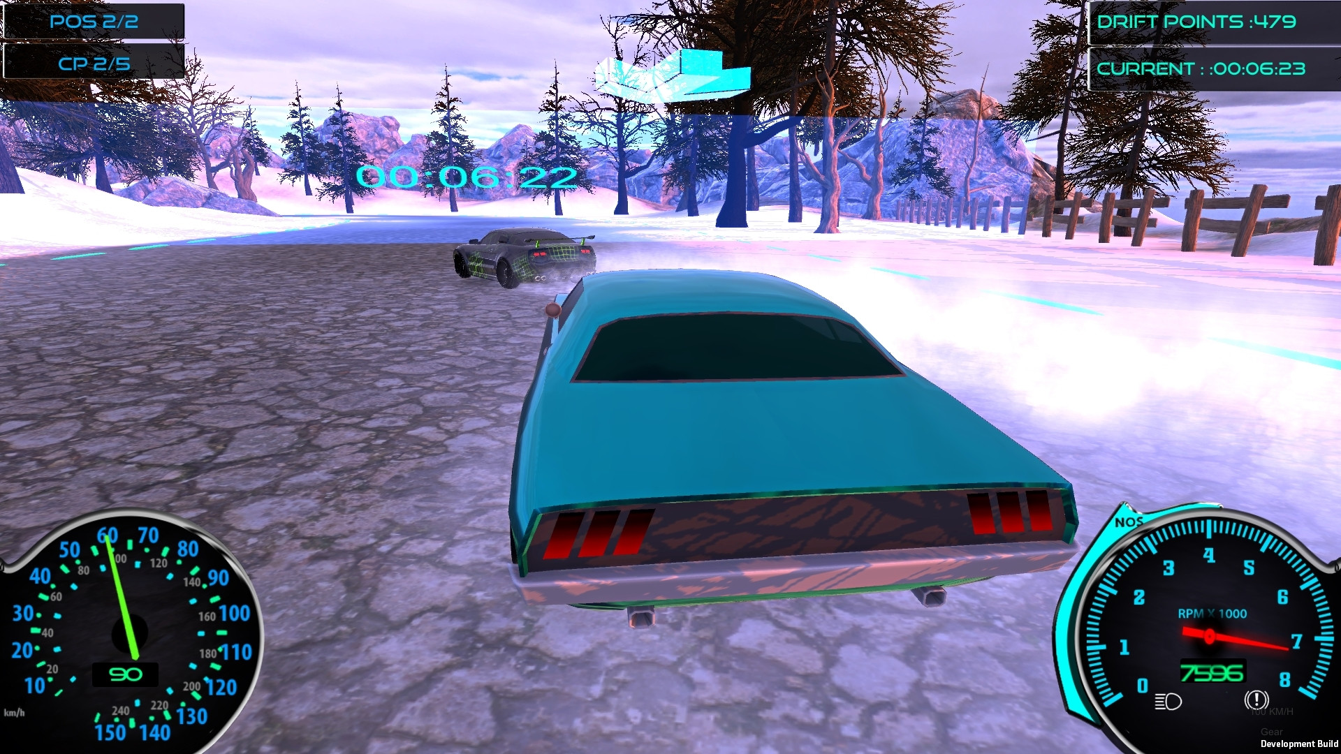 Frozen Drift Race (itch) (Libredia) - кадр 3