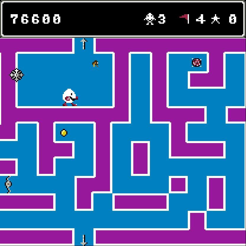 Kwik Snax - C64 remake. (itch) - кадр 3