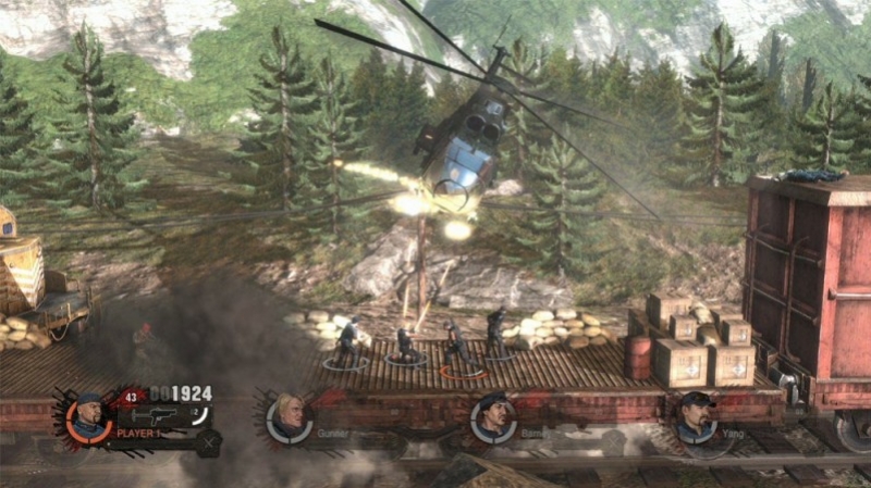 The Expendables 2: Videogame - кадр 10