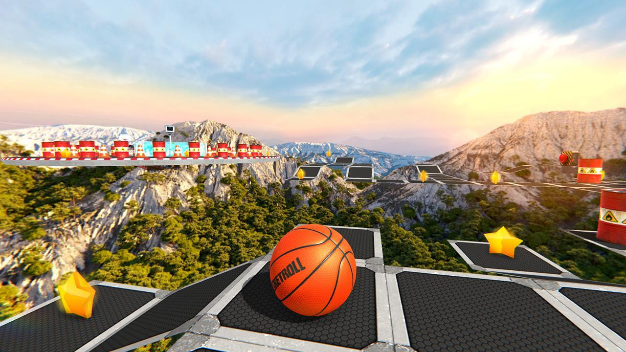 BasketRoll: Rolling Ball Game (itch) - кадр 2