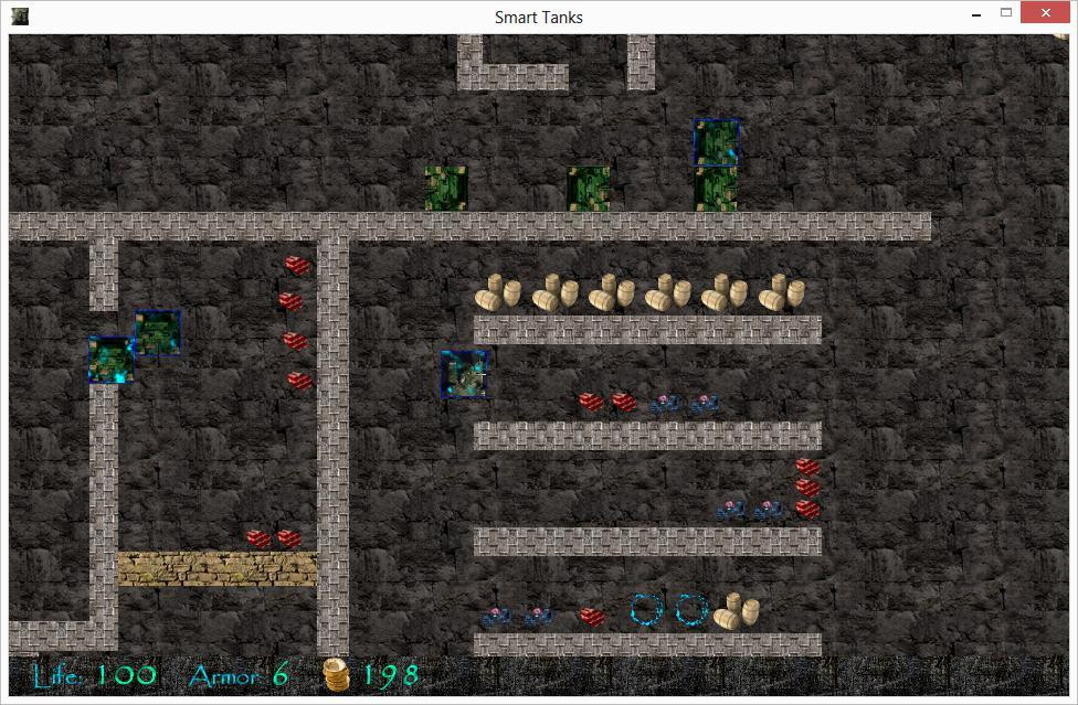 Smart Tanks 2 (itch) - кадр 1
