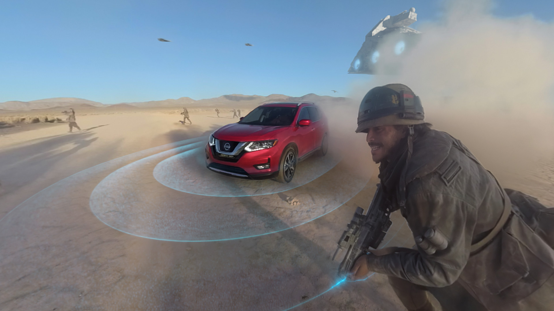 Battle Test: A Nissan Rogue 360° VR Experience - кадр 2