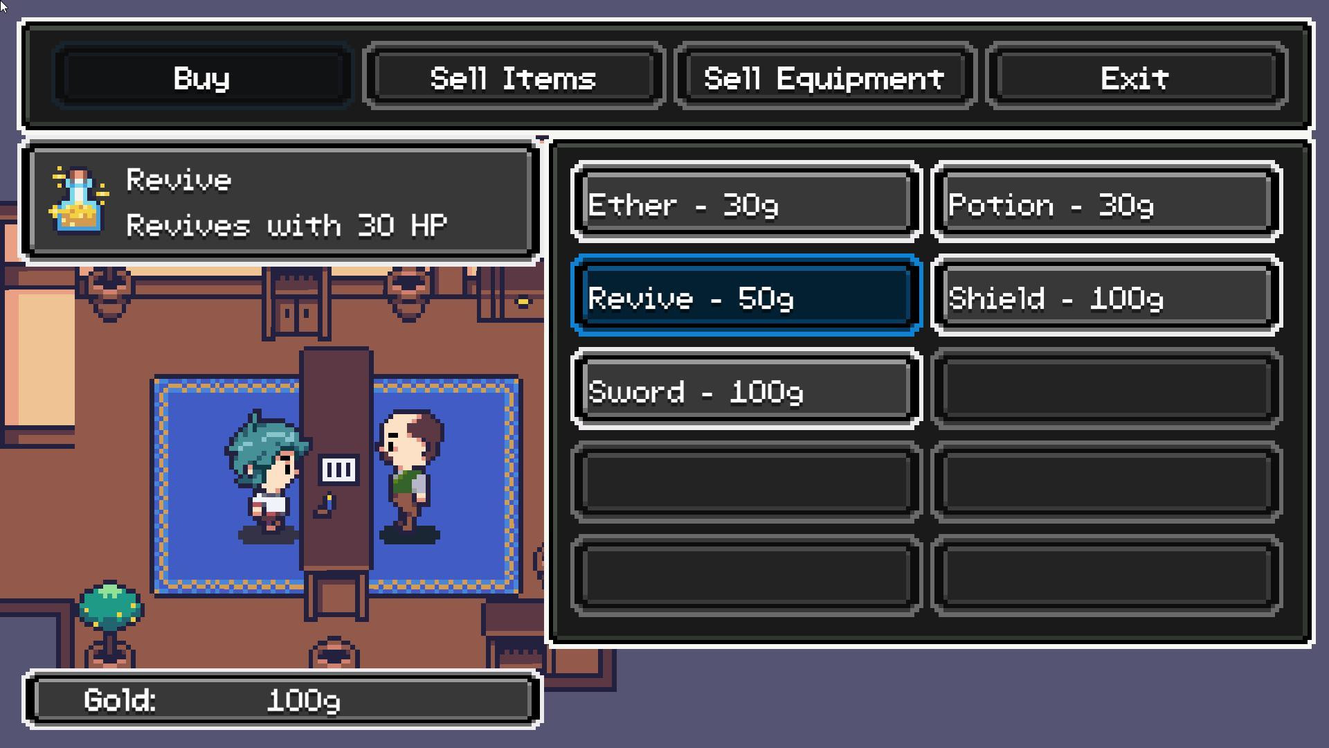 2D RPG Kit The Game (itch) - кадр 1