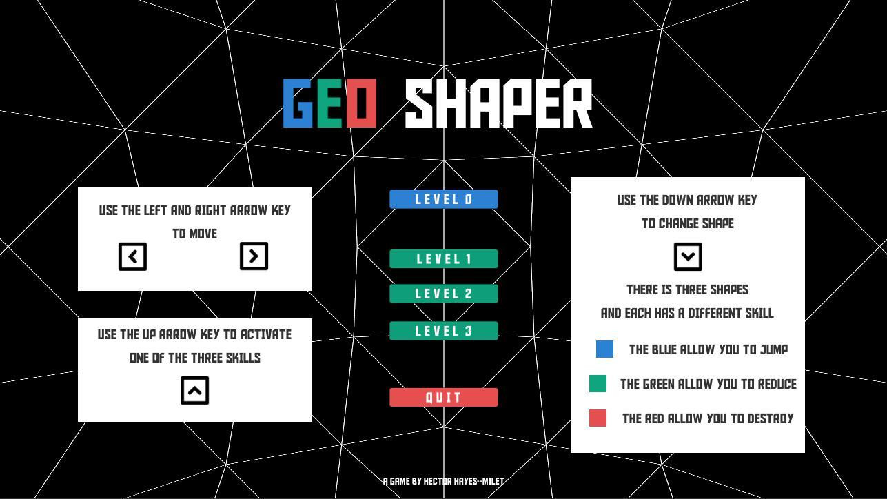 Geo Shaper (itch) - кадр 1