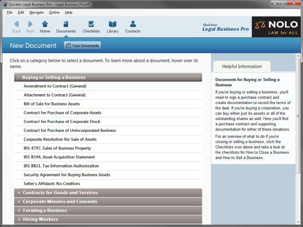 Quicken Legal Business Pro - кадр 1