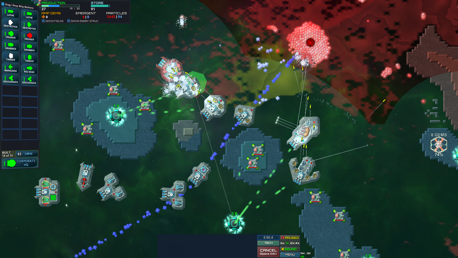 Particle Fleet: Emergence - кадр 4