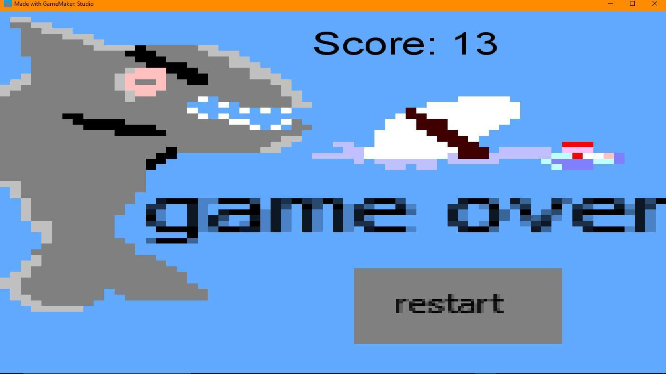 shark attack (jopgames) (itch) - кадр 1