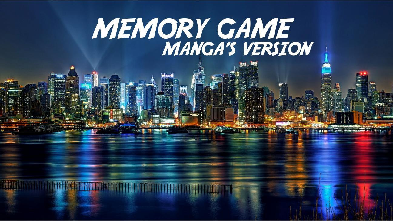 Memory Game Manga's Version (itch) - кадр 1