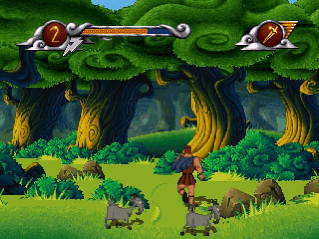 Disney's Hercules: The Action Game - кадр 10