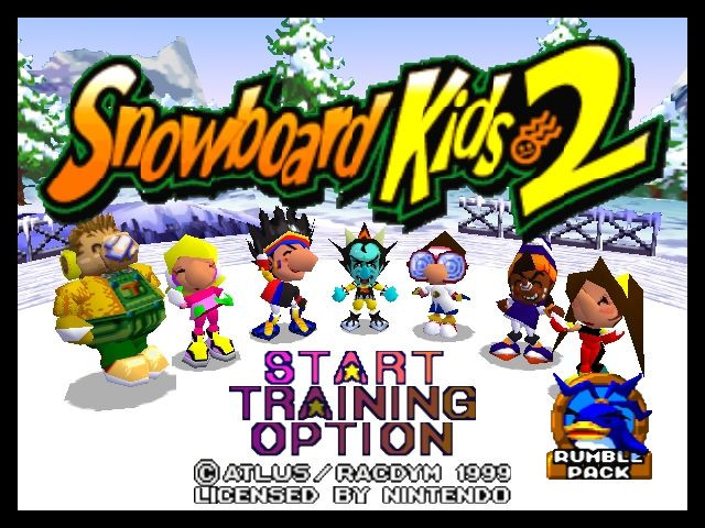 Snowboard Kids 2 - кадр 3