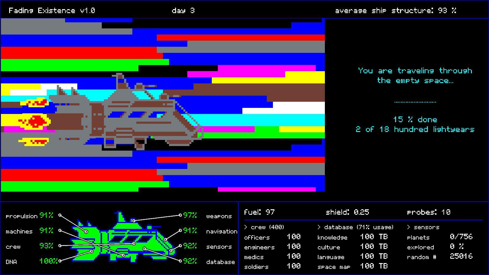 Fading Existence (itch) - кадр 1
