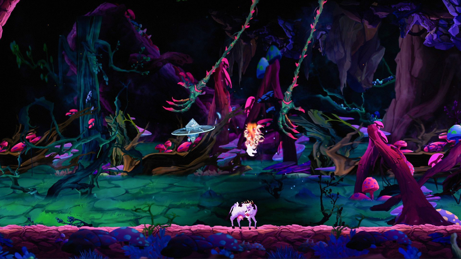 Moo Lander Demo (The Sixth Hammer) (itch) - кадр 3