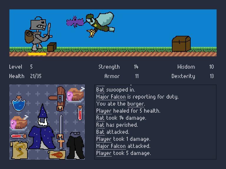 Robotron's Inventory Quest (itch) - кадр 3