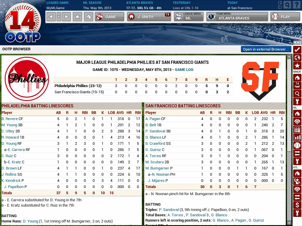 Out of the Park Baseball 14 - кадр 3