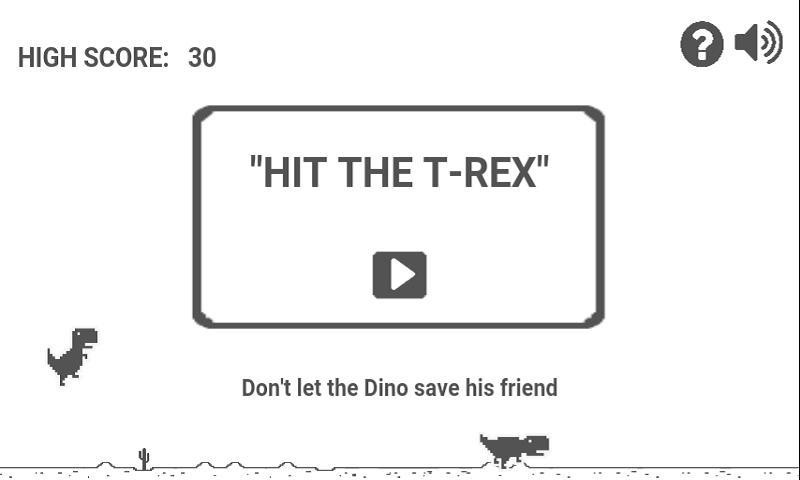 Hit Dino Trex (itch) - кадр 1