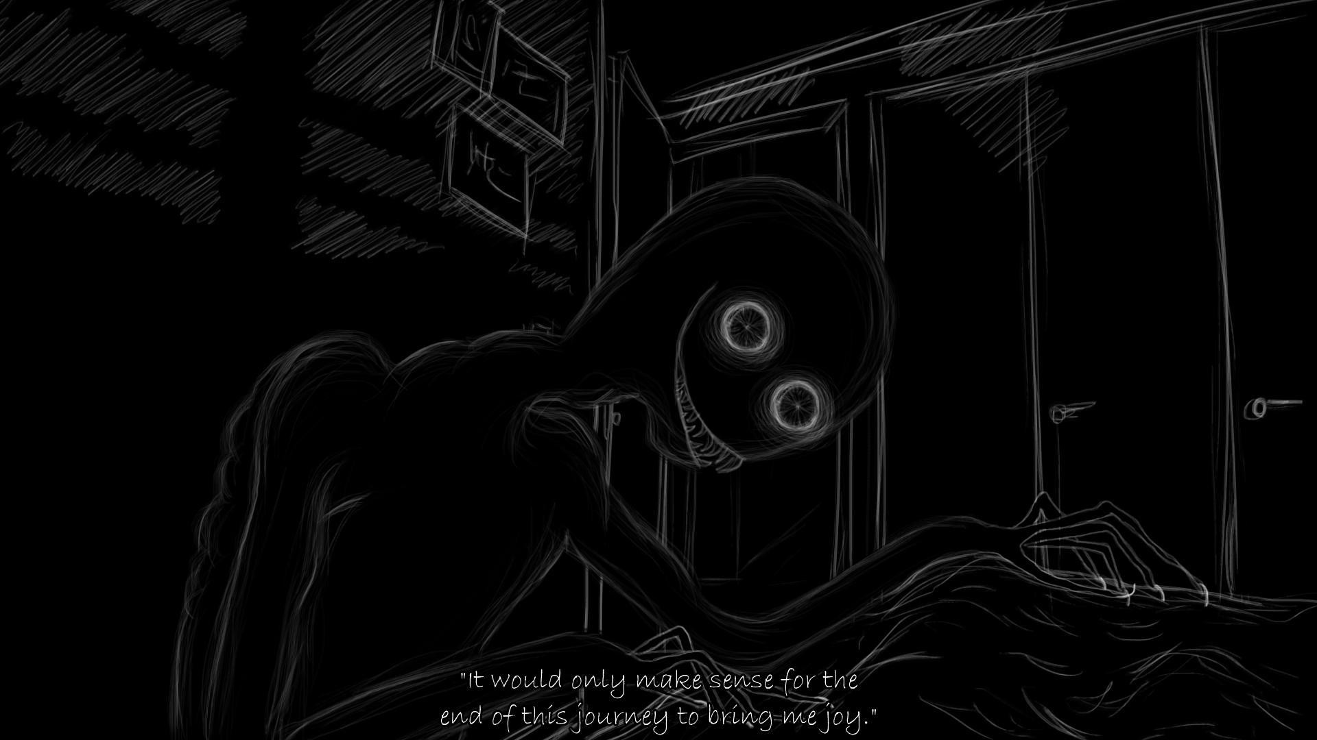Open Your Eyes / Don't Open Your Eyes (itch, Via) - кадр 2