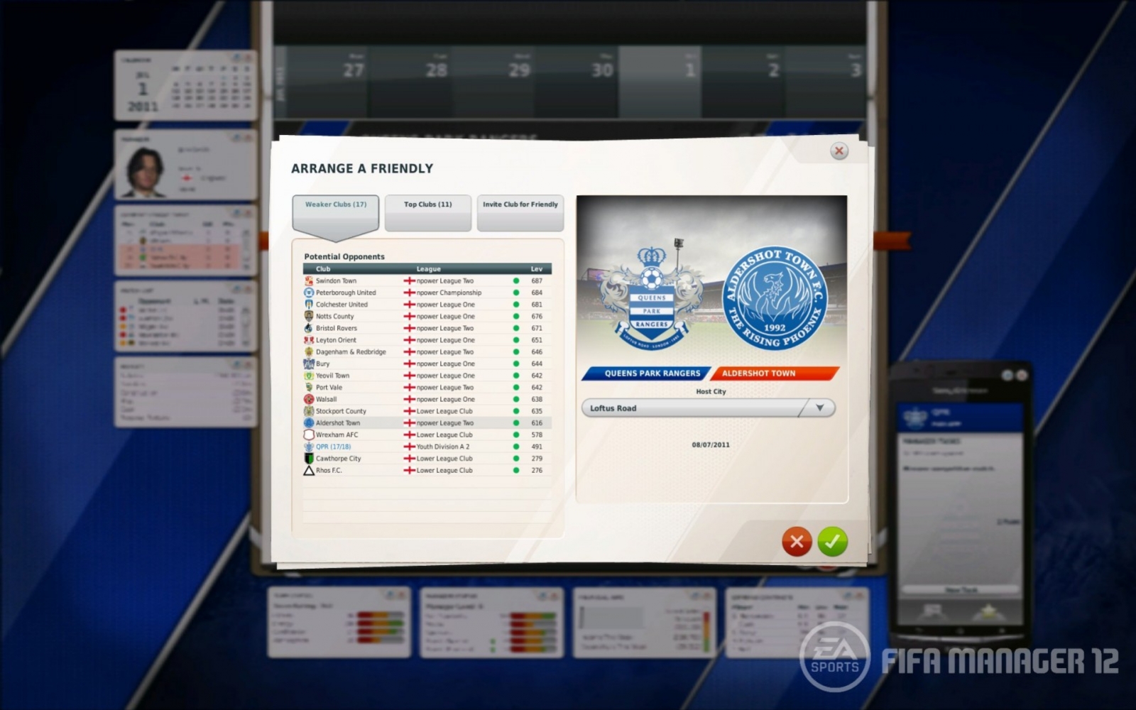 FIFA Manager 12 - кадр 13