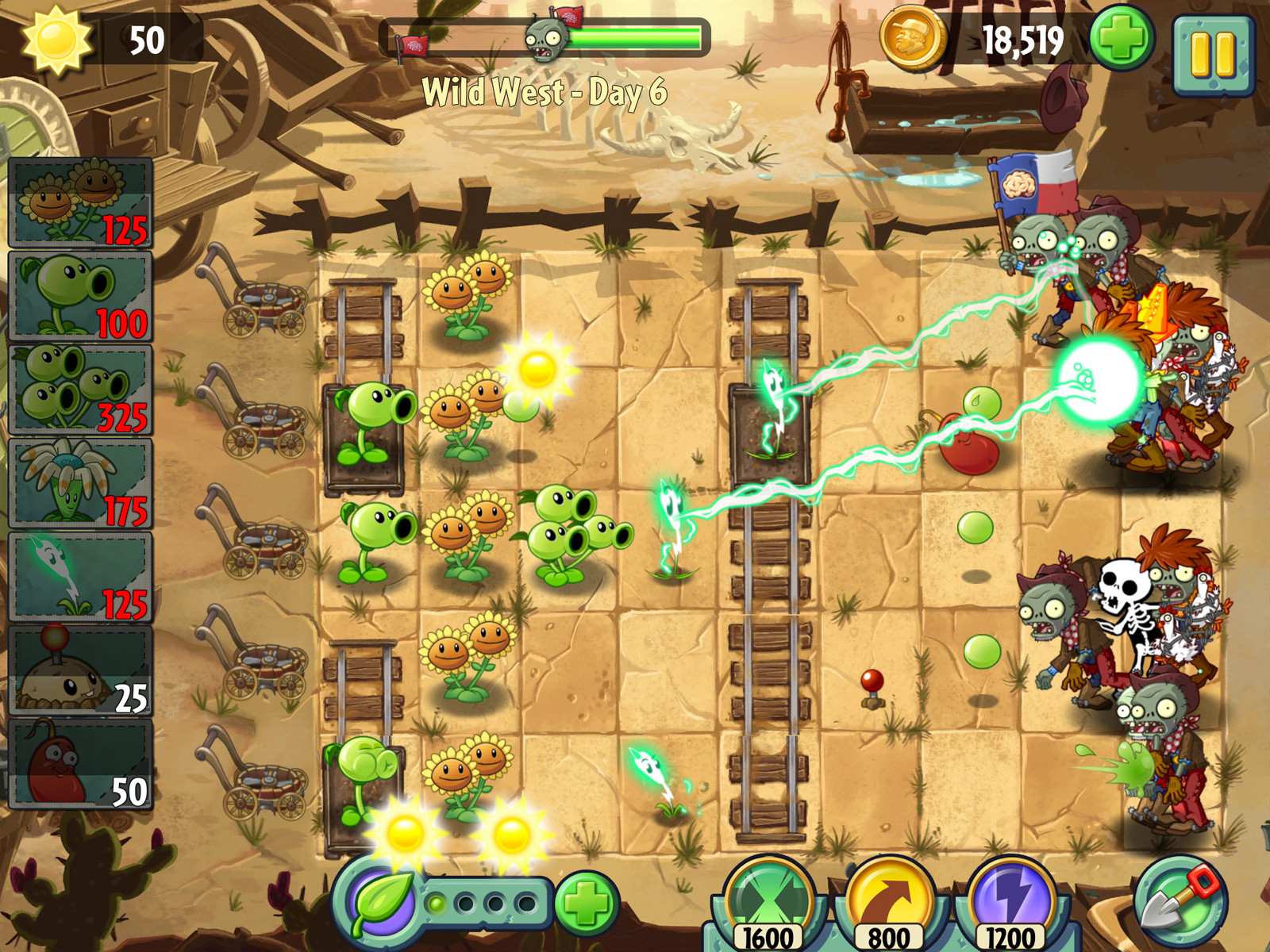 Plants vs. Zombies 2: It's About Time - кадр 9