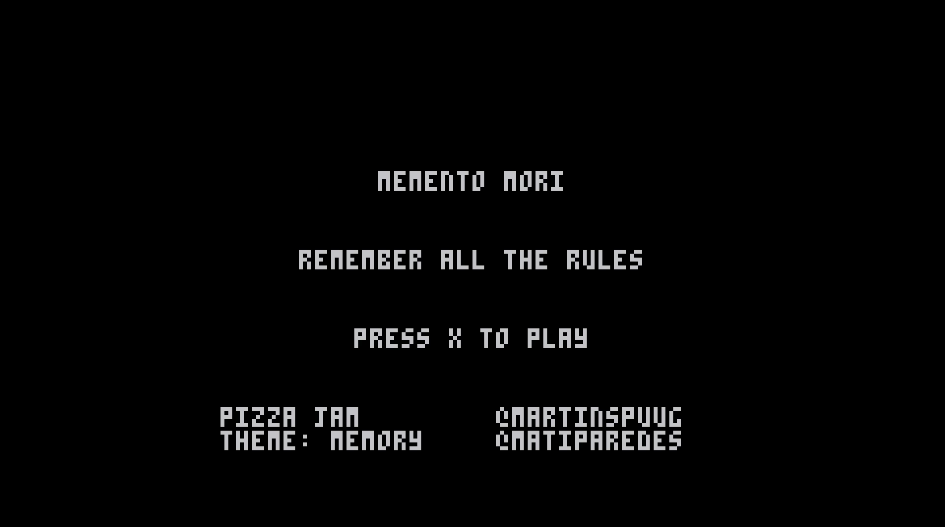 Memento Mori (itch) (Versatile Box) - кадр 1
