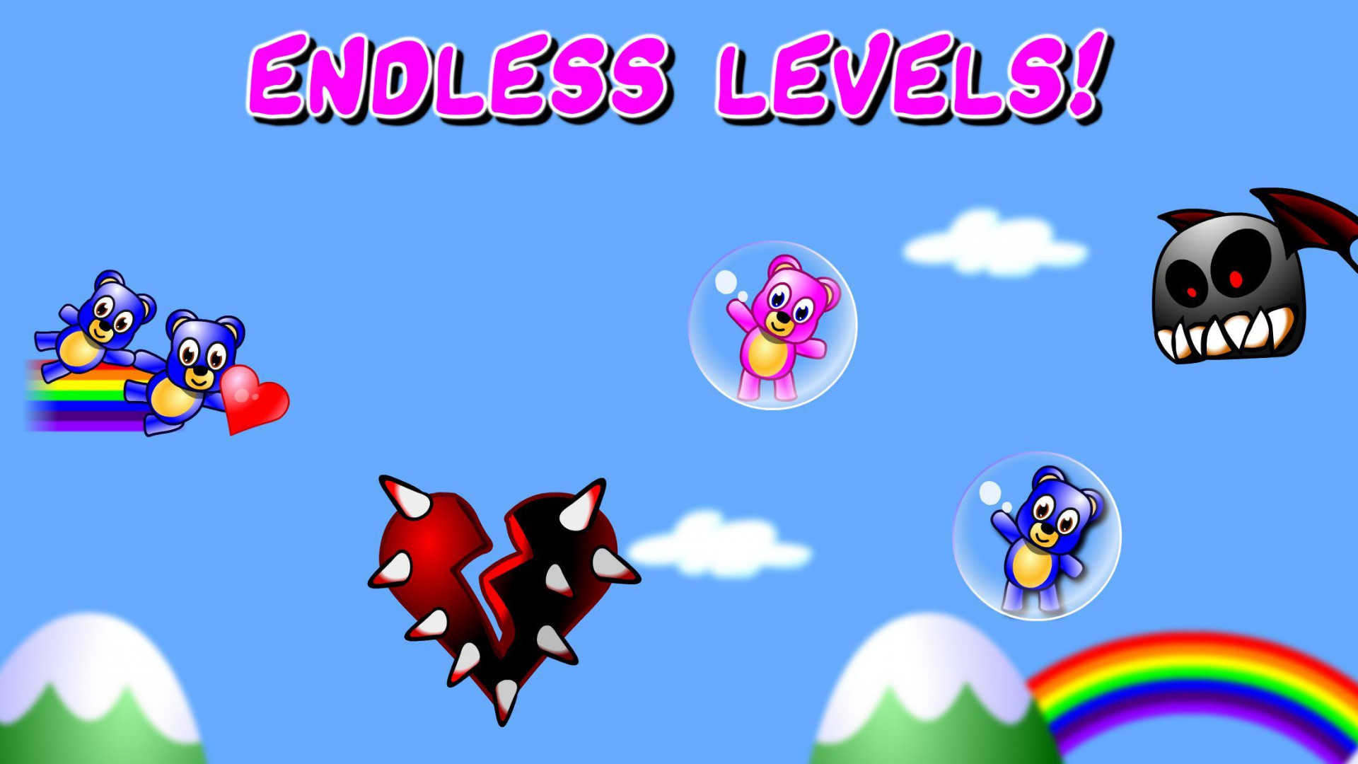 Teddies & Rainbows (itch) - кадр 2