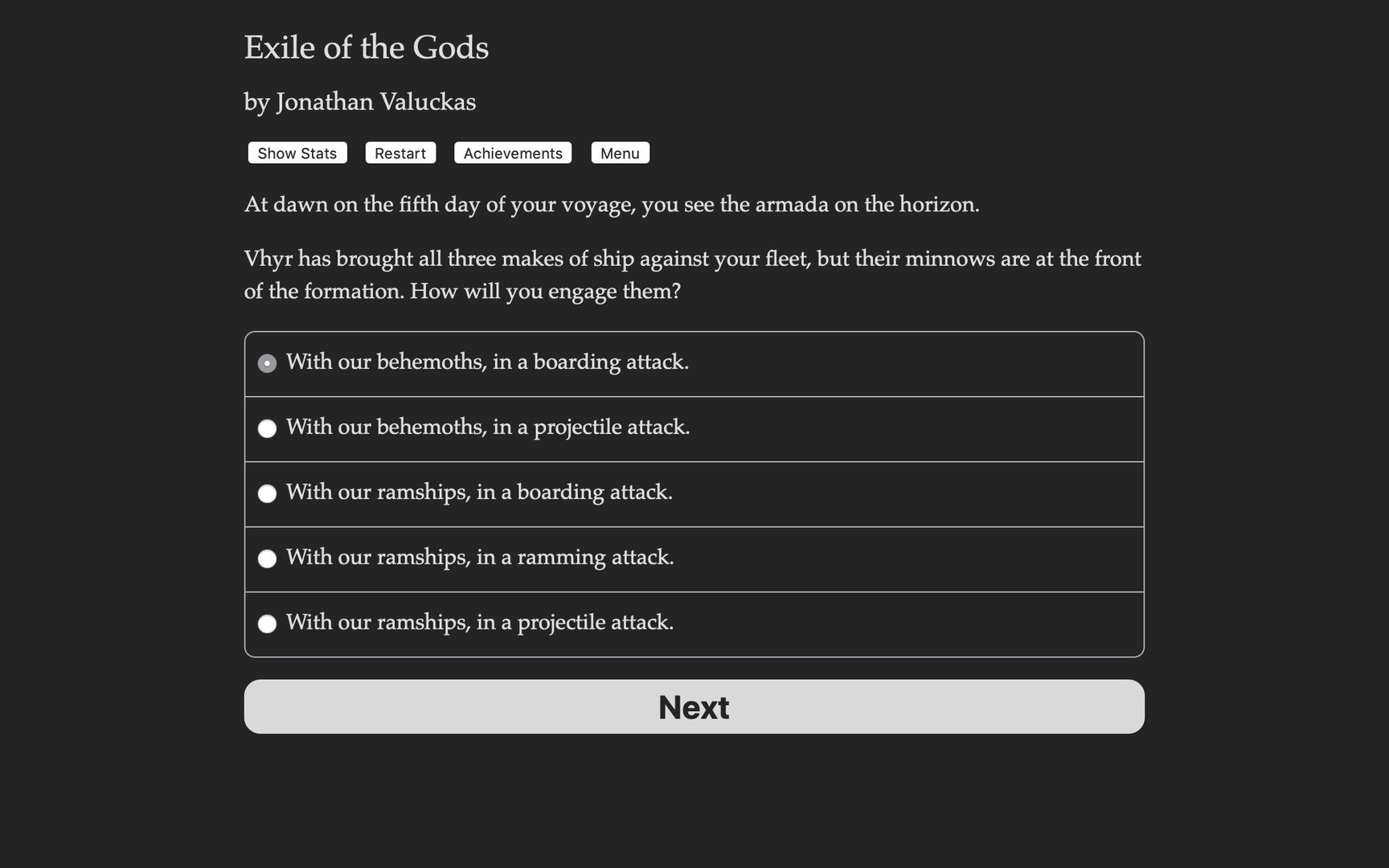 Exile of the Gods - кадр 1