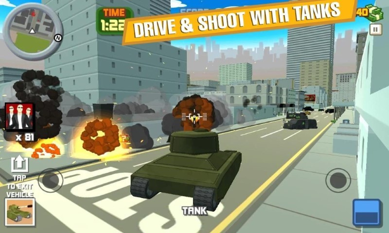 Grand Theft 7 Nueva City (itch) - кадр 4