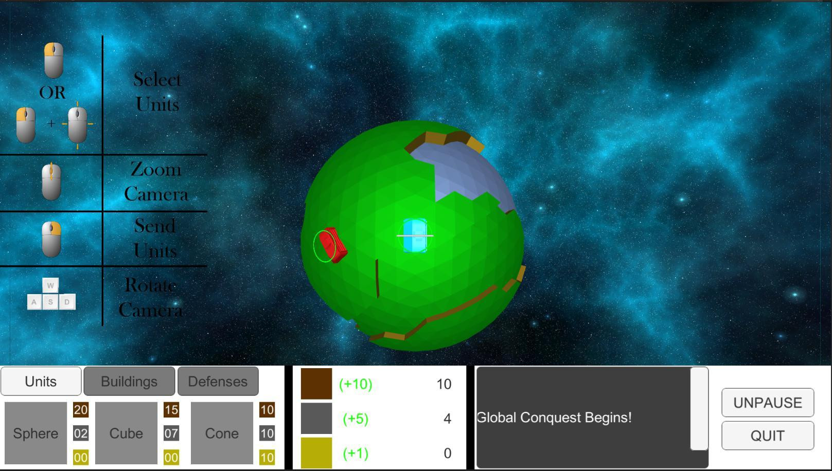 Spherical Conquest (itch) - кадр 1