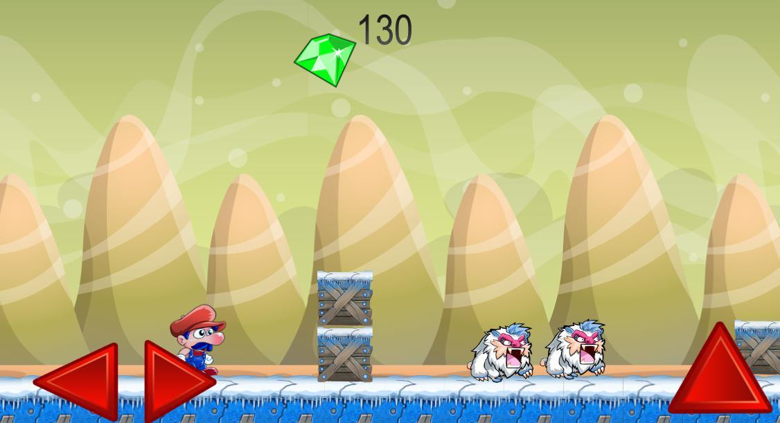 redman adventure ice land (itch) - кадр 1