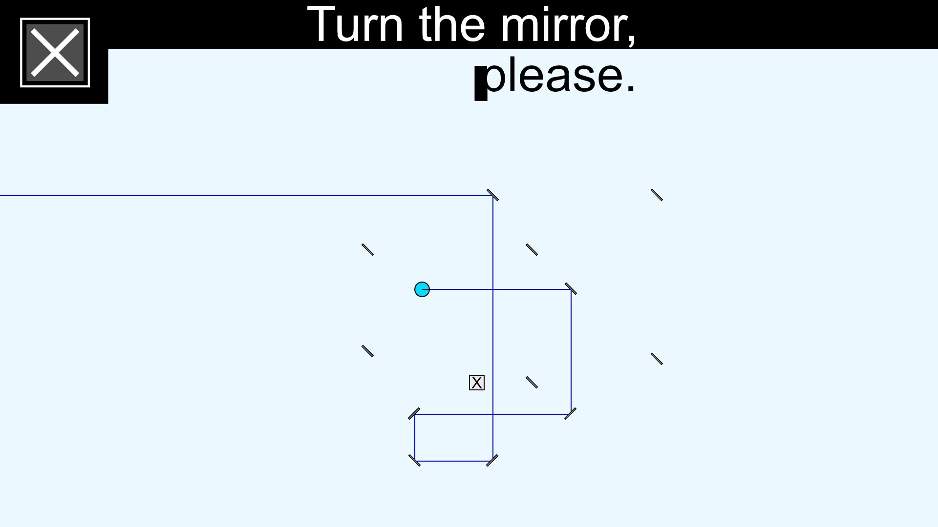 Turn the mirror, please. - кадр 1