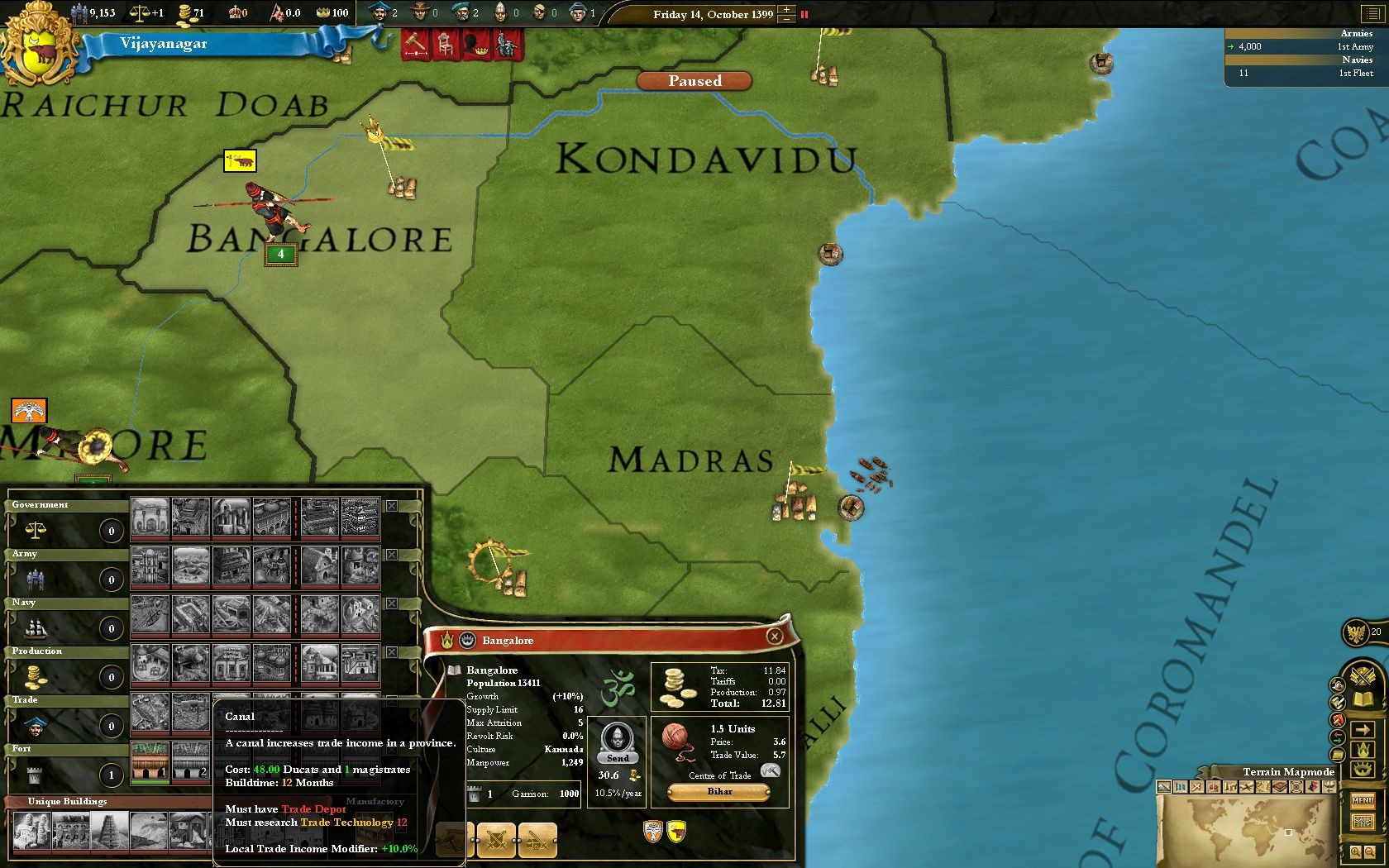 Europa Universalis 3: Divine Wind - кадр 4