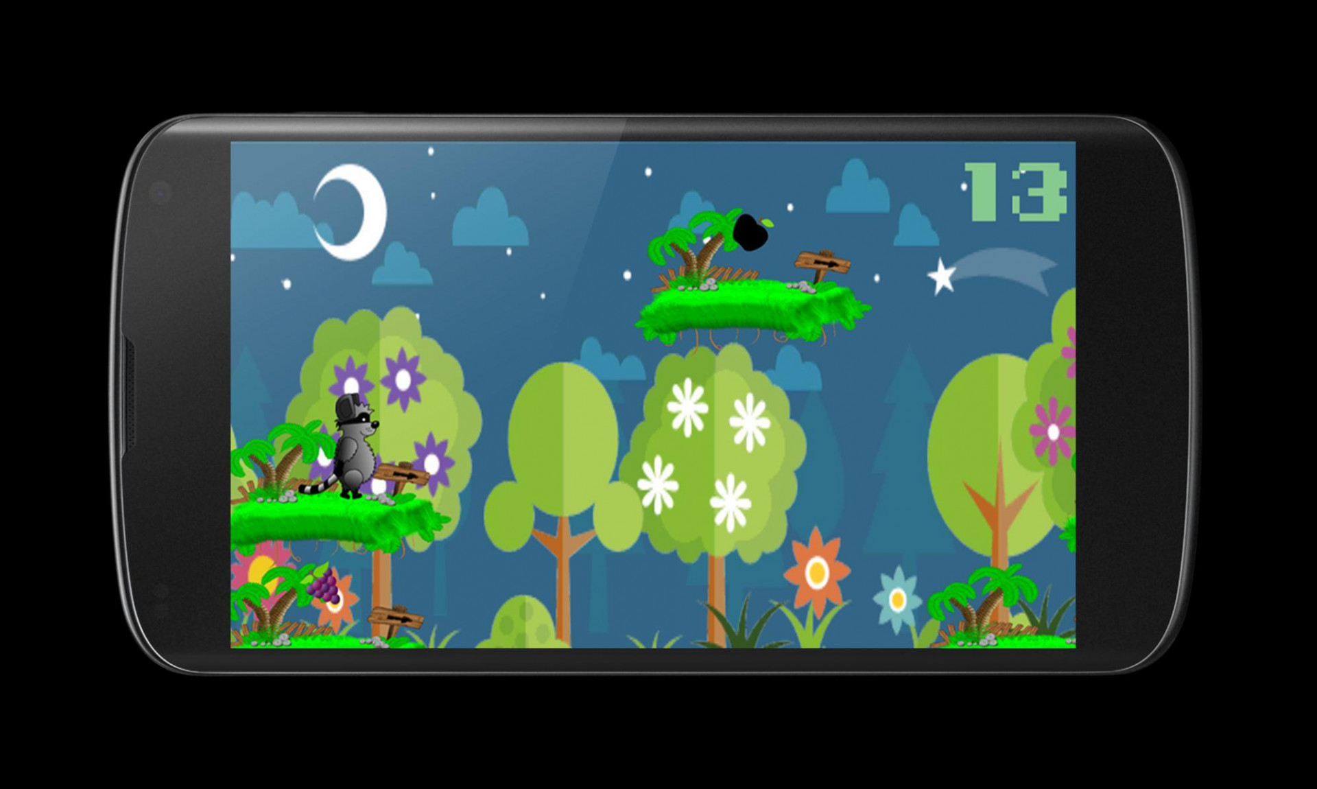 Infinity Raccoon Runner (itch) - кадр 1