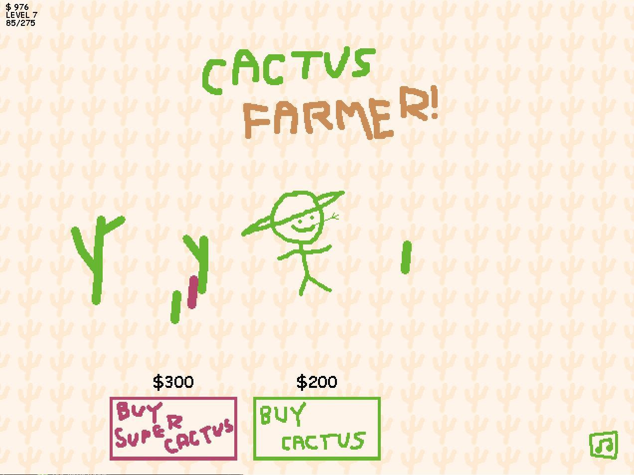 Cactus Farmer! (aplovestudio) (itch) - кадр 1