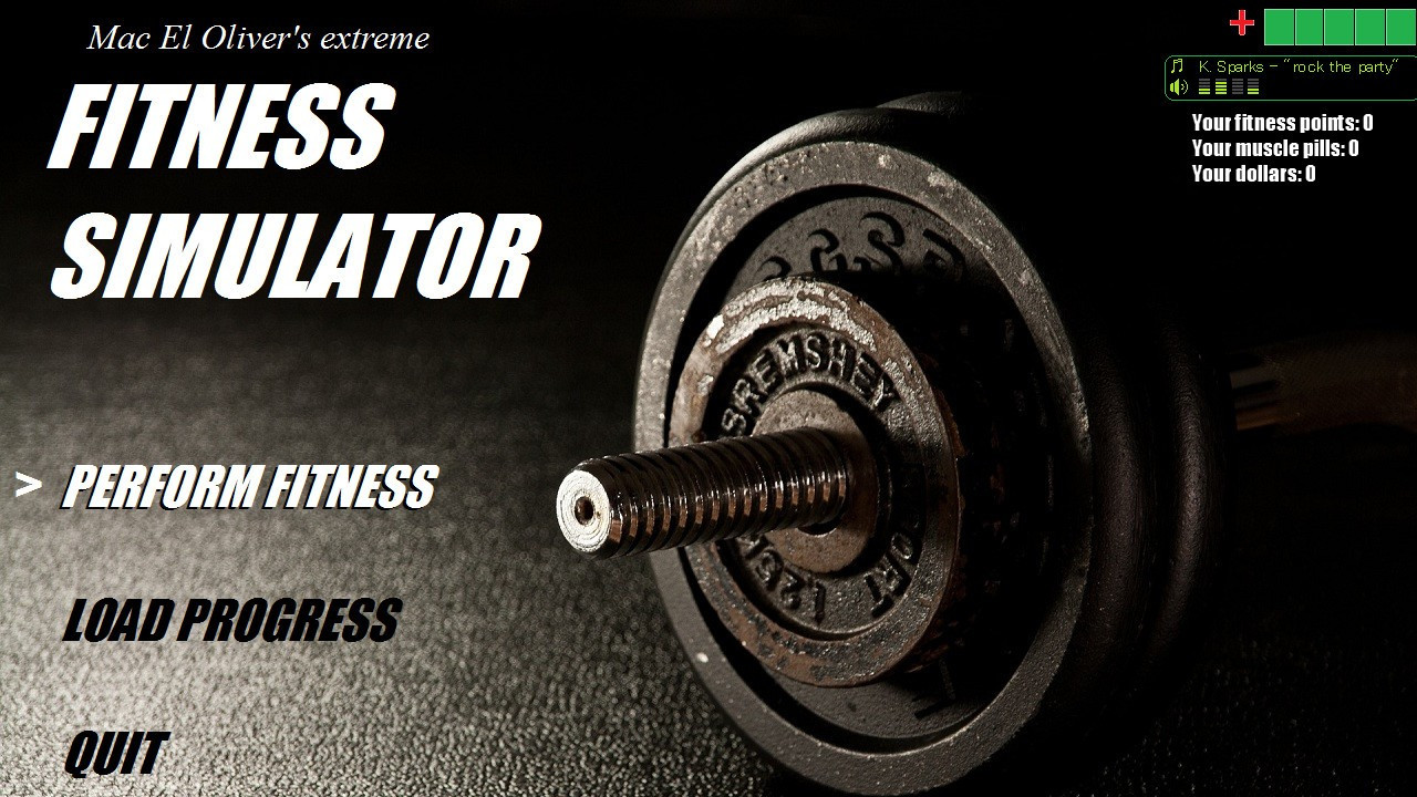Fitness Simulator - кадр 2