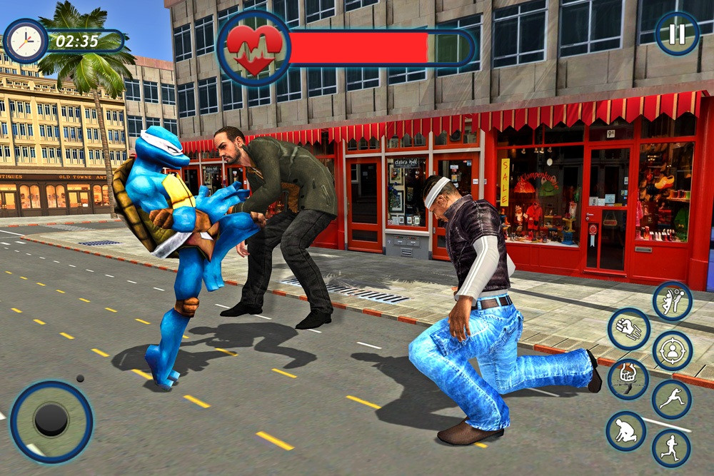 Super Turtle Warrior: Ninja Fighter (itch) - кадр 1
