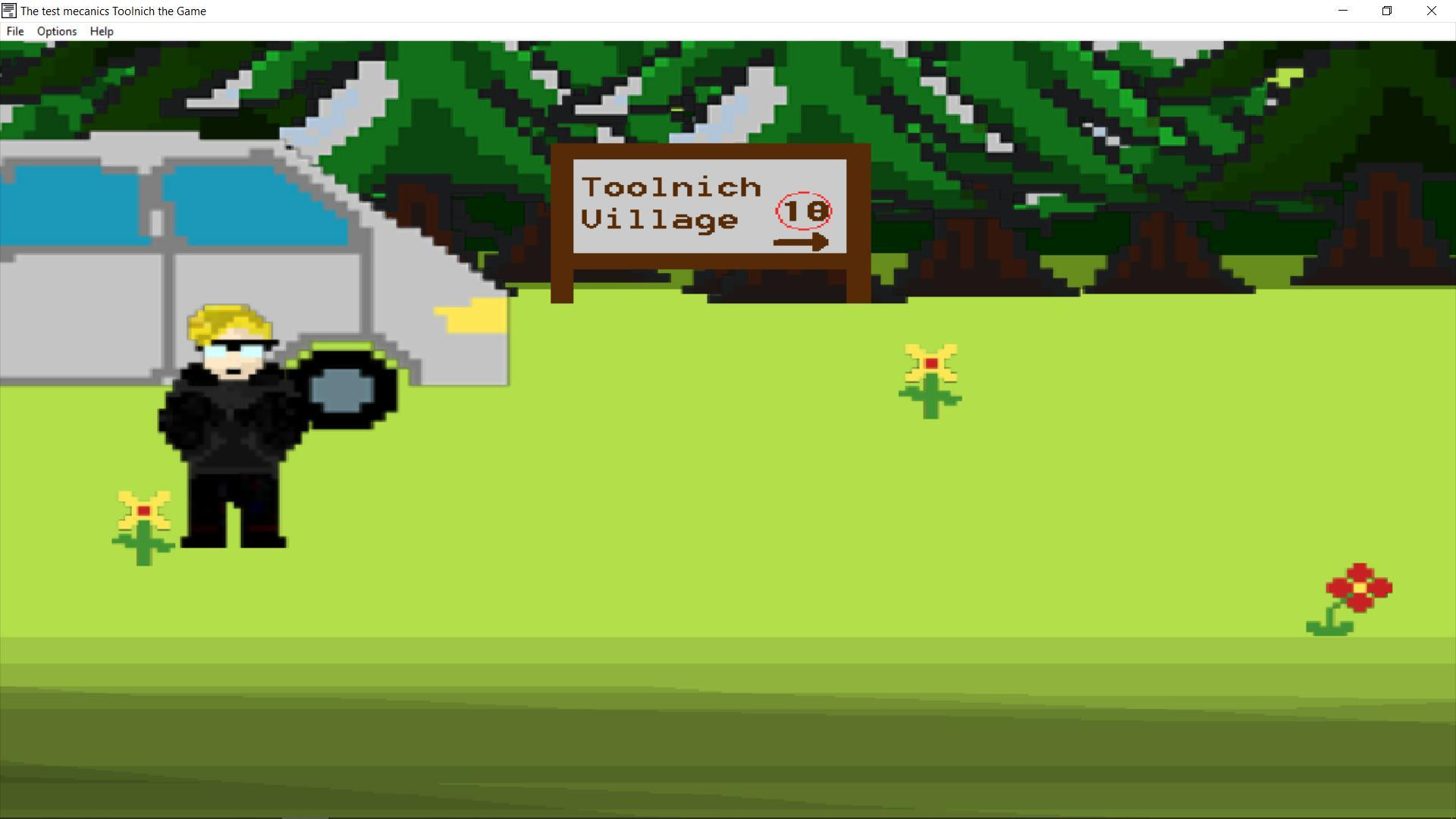 Toolnich The Game 'game mecanics' (UNDERTALE FanMade) (itch) - кадр 2