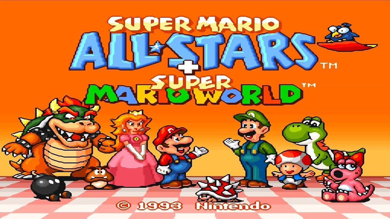 Super Mario All-Stars and Super Mario World - кадр 1