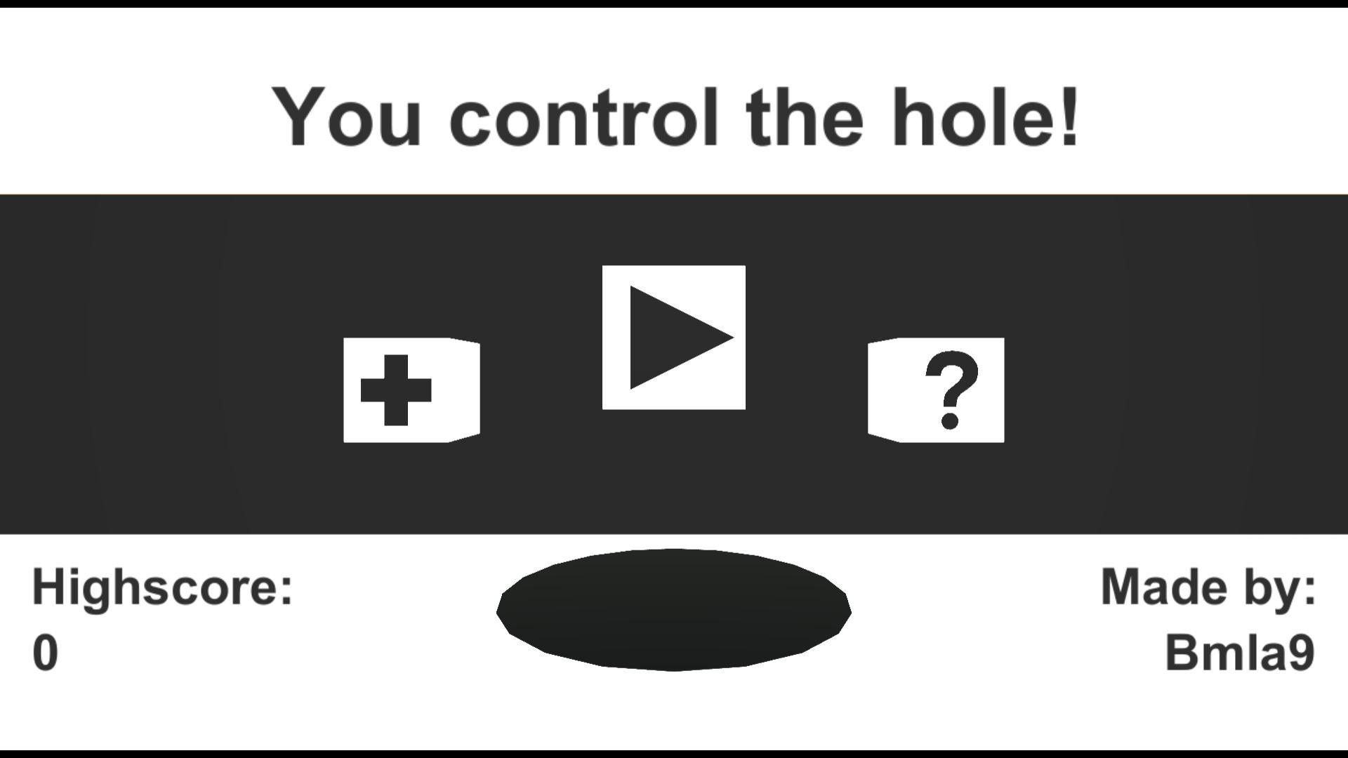 You control the hole! (itch) - кадр 2