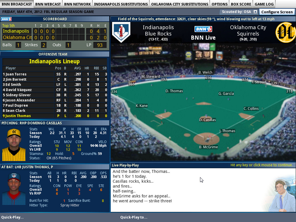 Out of the Park Baseball 13 - кадр 14
