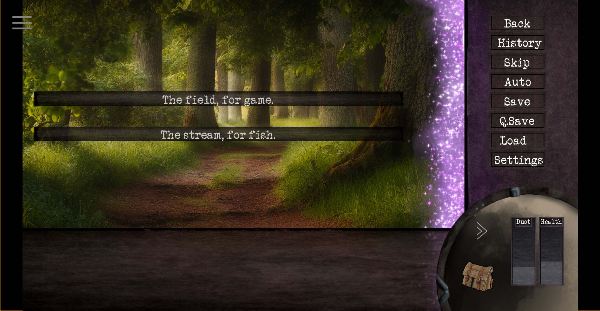 The Dust of the Violet Crystals (itch) - кадр 2