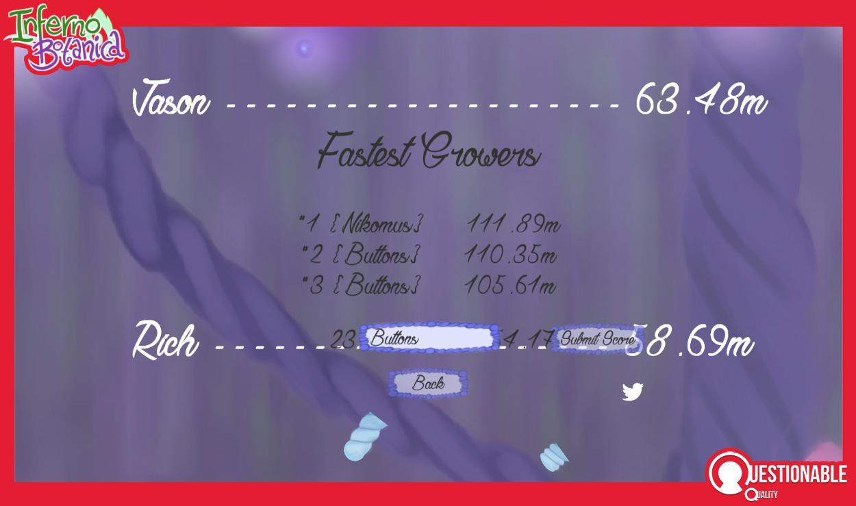 Inferno Botanica (itch) - кадр 1