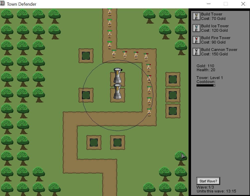 Town Defender (itch) - кадр 1